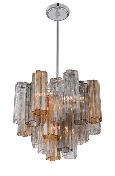 Addis 4 Light Polished Chrome Chandelier Chandelier Crystorama