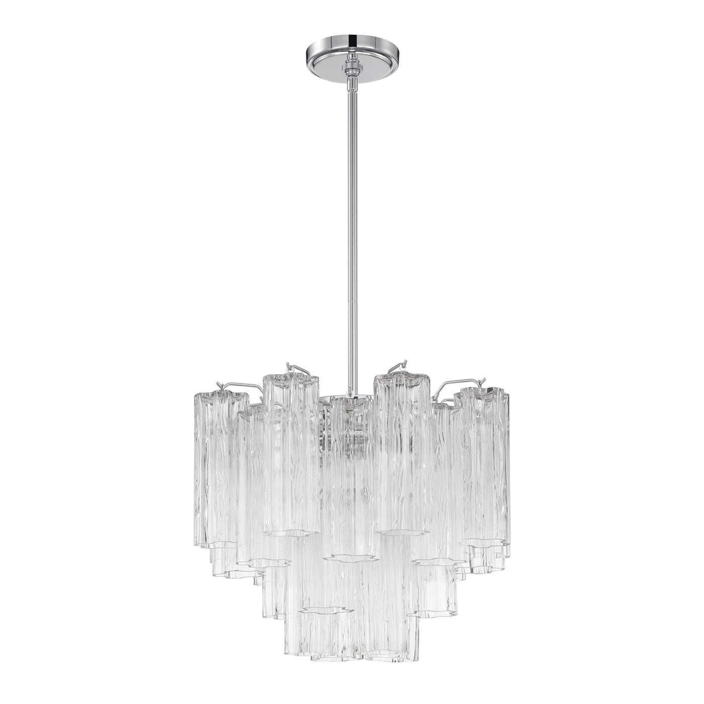 Addis 4 Light Polished Chrome Chandelier Chandelier Crystorama