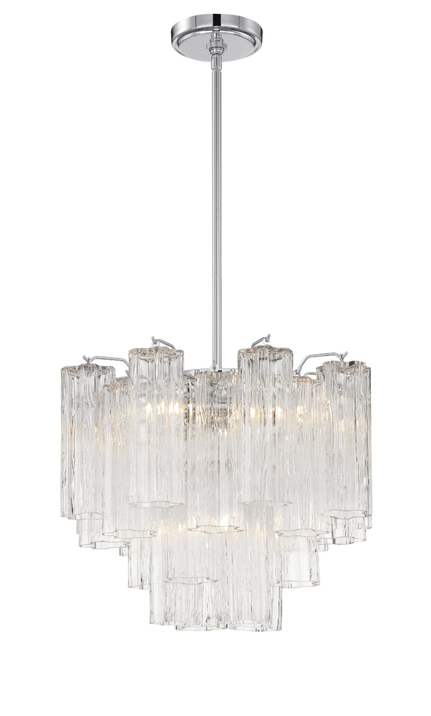 Addis 4 Light Polished Chrome Chandelier Chandelier Crystorama