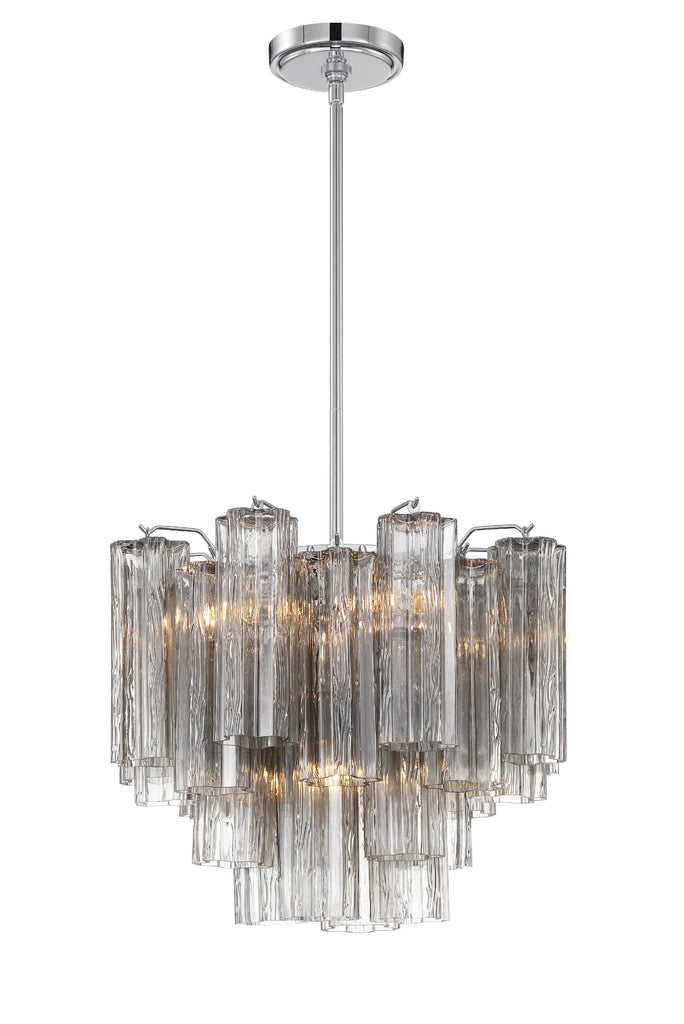 Addis 4 Light Polished Chrome Chandelier Chandelier Crystorama