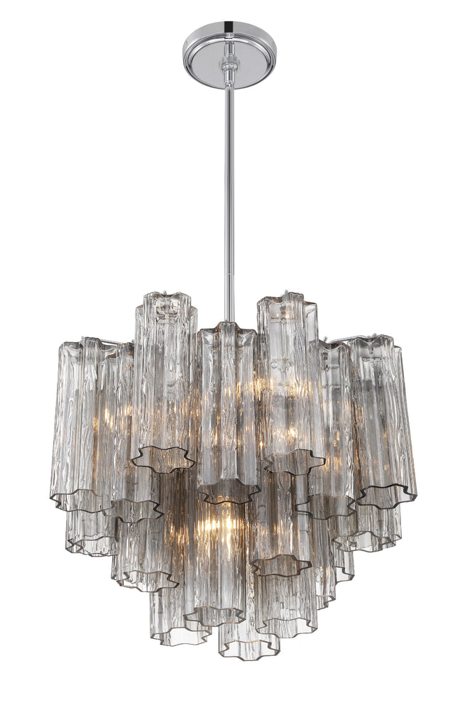 Addis 4 Light Polished Chrome Chandelier Chandelier Crystorama