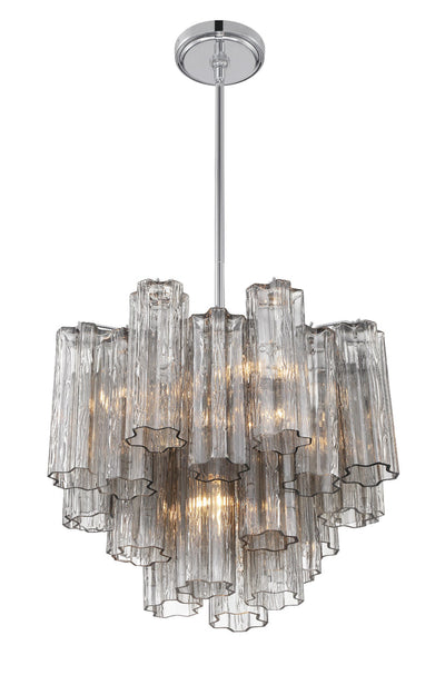 Addis 4 Light Polished Chrome Chandelier Chandelier Crystorama