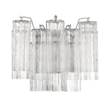 Addis 2 Light Polished Chrome Sconce Wall Sconce Crystorama