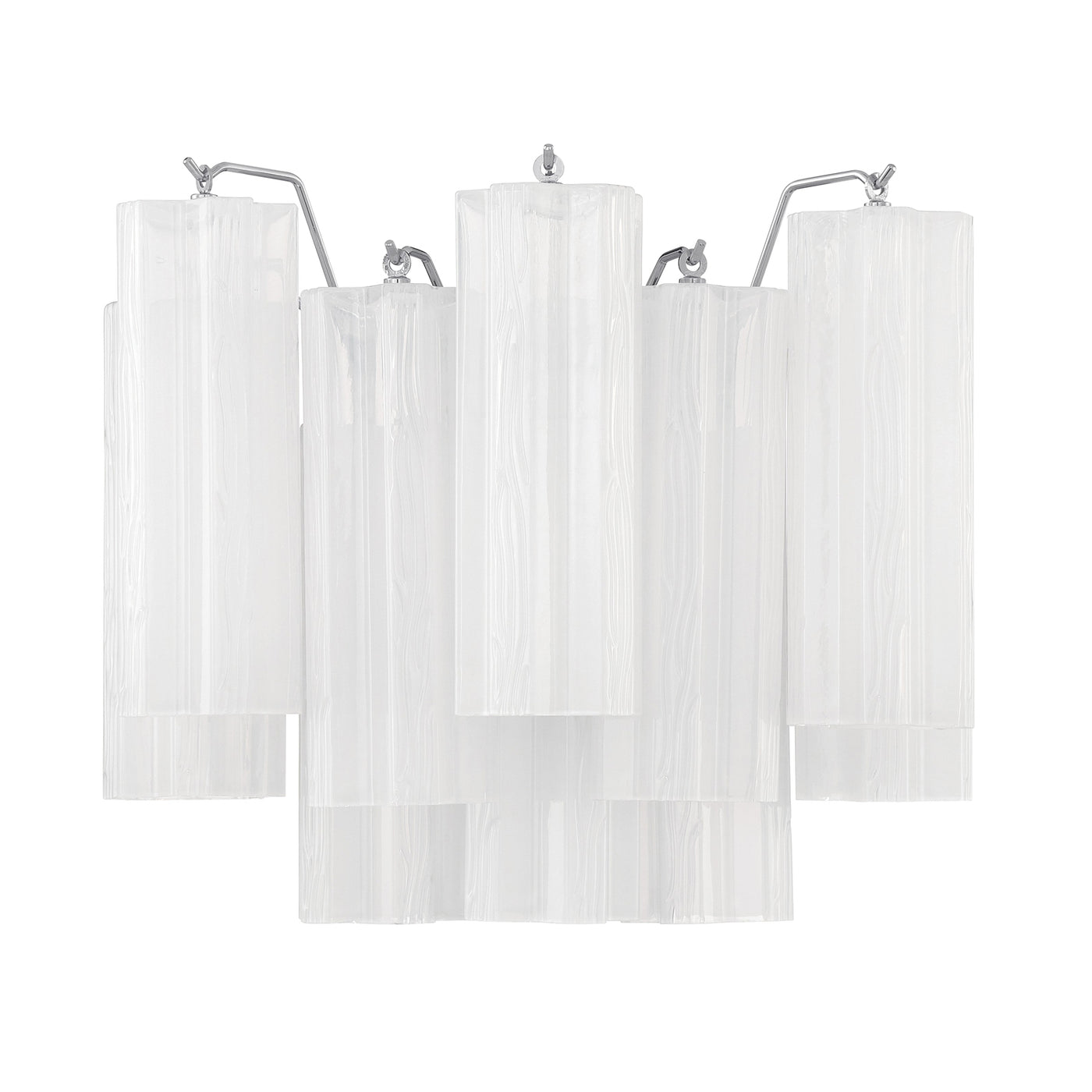 Addis 2 Light Polished Chrome Sconce Wall Sconce Crystorama