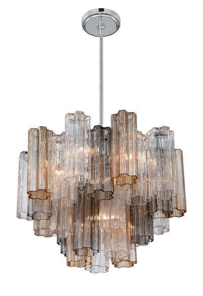 Addis 6 Light Polished Chrome Chandelier Chandelier Crystorama