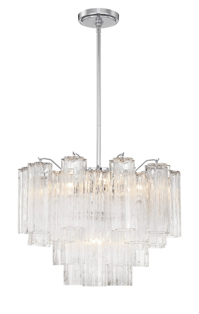 Addis 6 Light Polished Chrome Chandelier Chandelier Crystorama