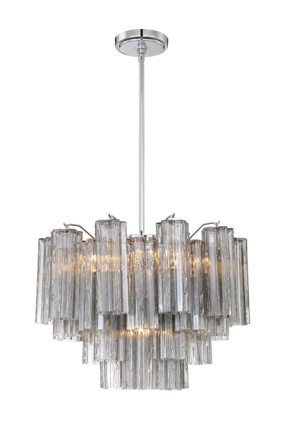 Addis 6 Light Polished Chrome Chandelier Chandelier Crystorama