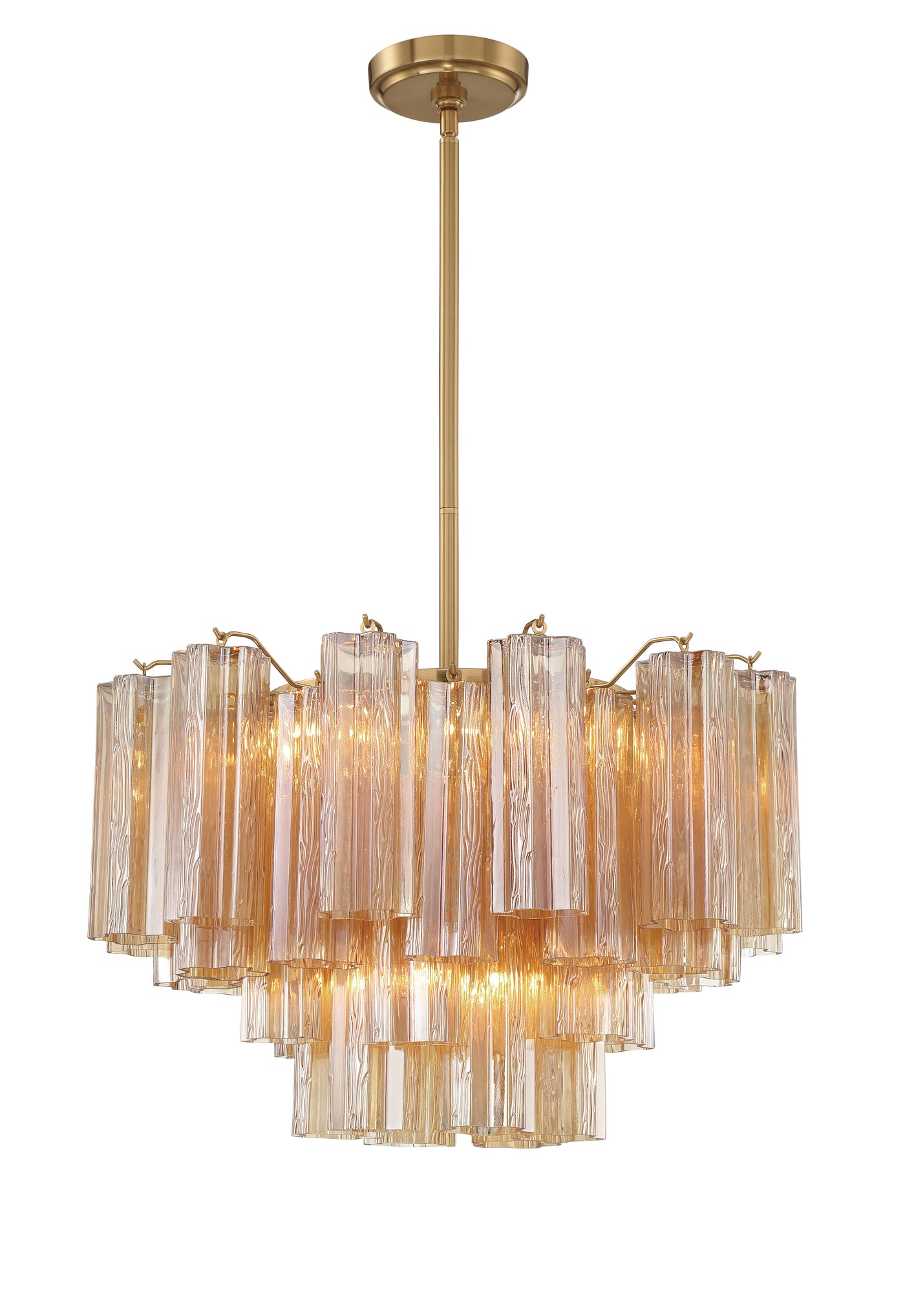 Addis 9 Light Aged Brass Chandelier Chandelier Crystorama