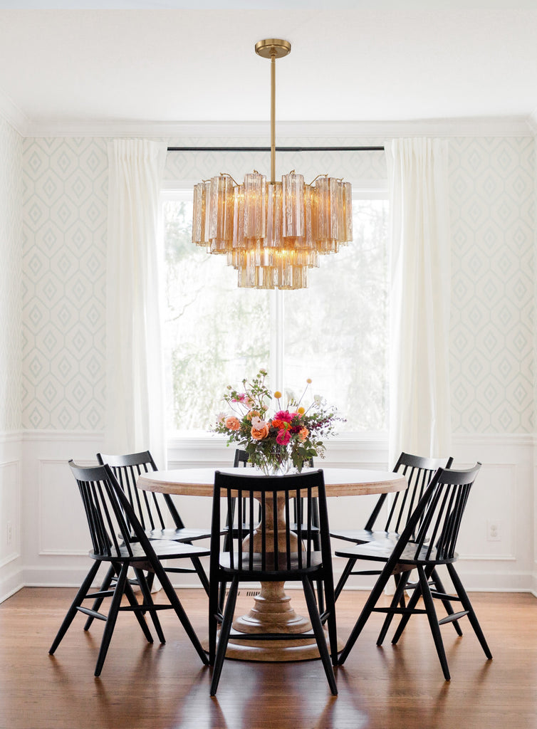 Addis 9 Light Aged Brass Chandelier Chandelier Crystorama