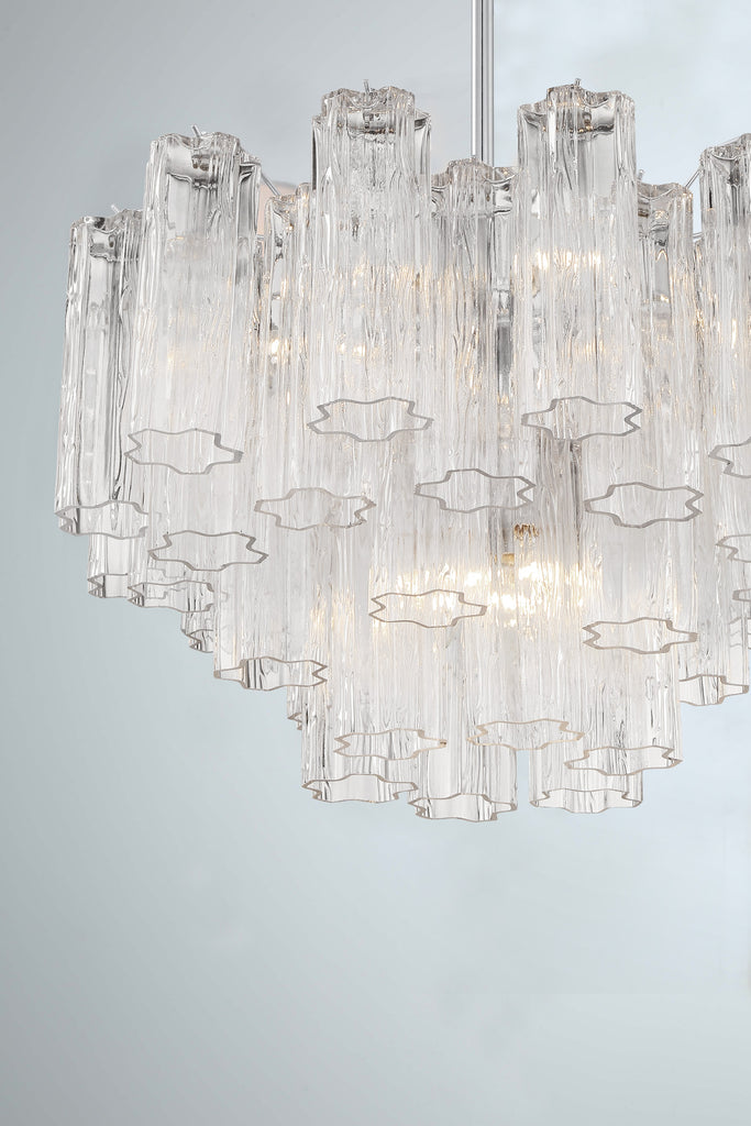 Addis 9 Light Polished Chrome Chandelier Chandelier Crystorama