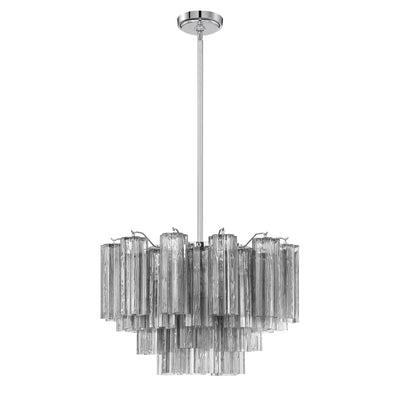 Addis 9 Light Polished Chrome Chandelier Chandelier Crystorama