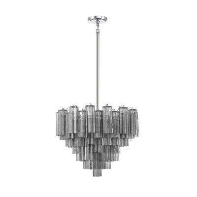 Addis 12 Light Polished Chrome Chandelier Chandelier Crystorama