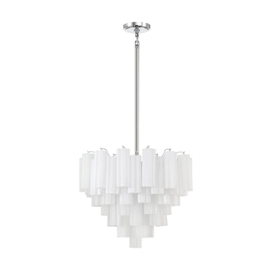 Addis 12 Light Polished Chrome Chandelier Chandelier Crystorama