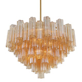 Addis 16 Light Aged Brass Chandelier Chandelier Crystorama