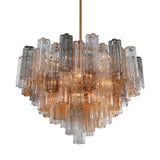 Addis 16 Light Aged Brass Chandelier Chandelier Crystorama