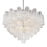 Addis 16 Light Polished Chrome Chandelier Chandelier Crystorama