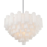 Addis 16 Light Polished Chrome Chandelier Chandelier Crystorama