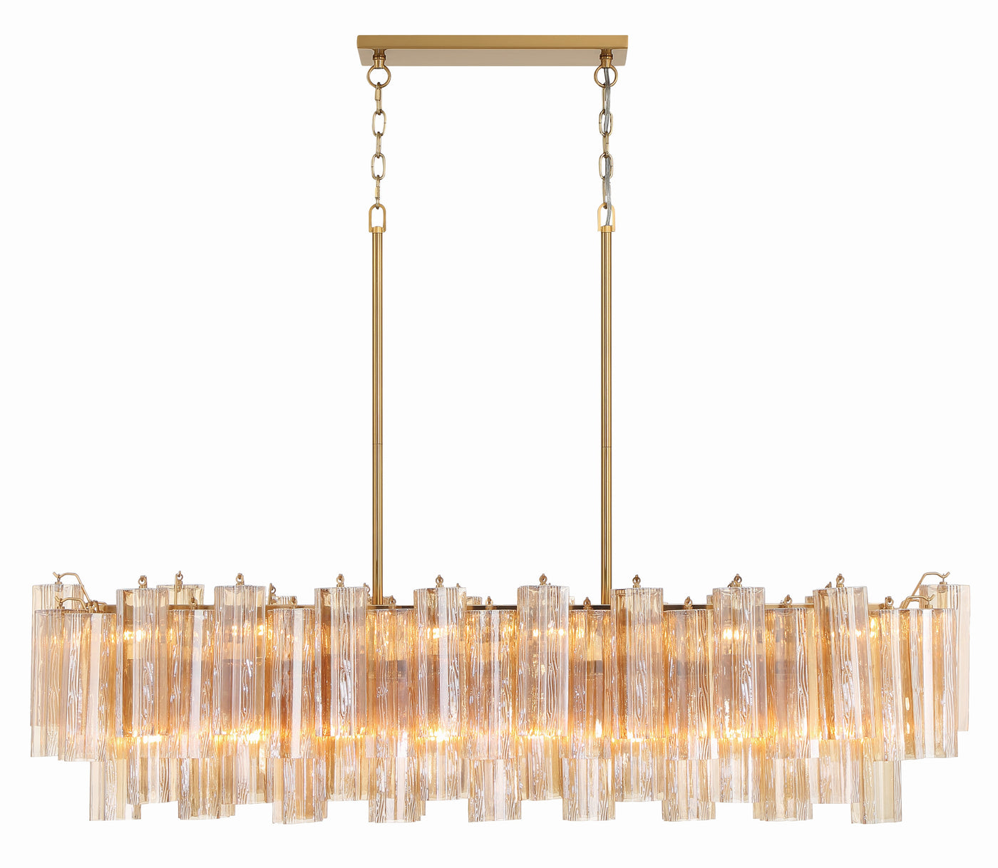 Addis 14 Light Aged Brass Chandelier Chandelier Crystorama