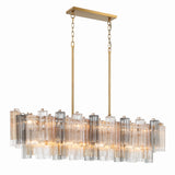 Addis 14 Light Aged Brass Chandelier Chandelier Crystorama