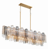 Addis 14 Light Aged Brass Chandelier Chandelier Crystorama