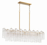 Addis 14 Light Aged Brass Chandelier Chandelier Crystorama