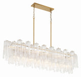 Addis 14 Light Aged Brass Chandelier Chandelier Crystorama