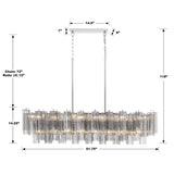 Addis 14 Light Polished Chrome Chandelier Chandelier Crystorama