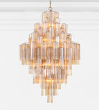 Addis 20 Light Aged Brass Chandelier Chandelier Crystorama