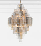 Addis 20 Light Aged Brass Chandelier Chandelier Crystorama