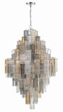 Addis 20 Light Polished Chrome Chandelier Chandelier Crystorama