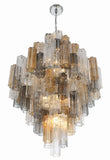 Addis 20 Light Polished Chrome Chandelier Chandelier Crystorama