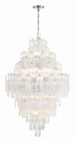 Addis 20 Light Polished Chrome Chandelier Chandelier Crystorama