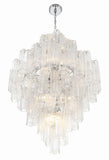 Addis 20 Light Polished Chrome Chandelier Chandelier Crystorama