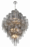 Addis 20 Light Polished Chrome Chandelier Chandelier Crystorama