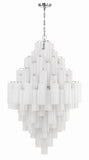 Addis 20 Light Polished Chrome Chandelier Chandelier Crystorama