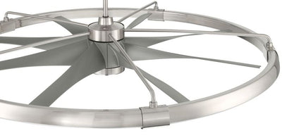 52" Axel in Brushed Polished Nickel w/ Brushed Nickel Blades Ceiling Fan CRAFTMADE