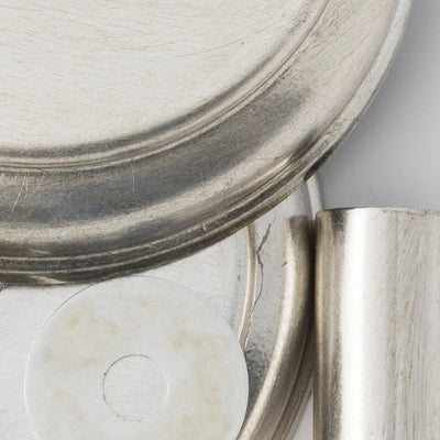 Brielle 2 Light Antique Silver Sconce Wall Sconce Crystorama