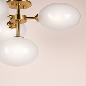 Ashleigh Semi Flush Semi Flush Mitzi