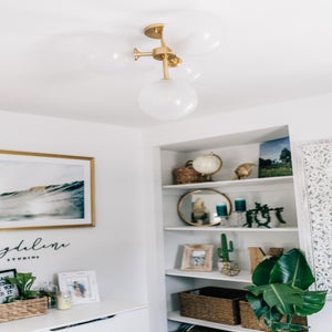 Ashleigh Semi Flush Semi Flush Mitzi