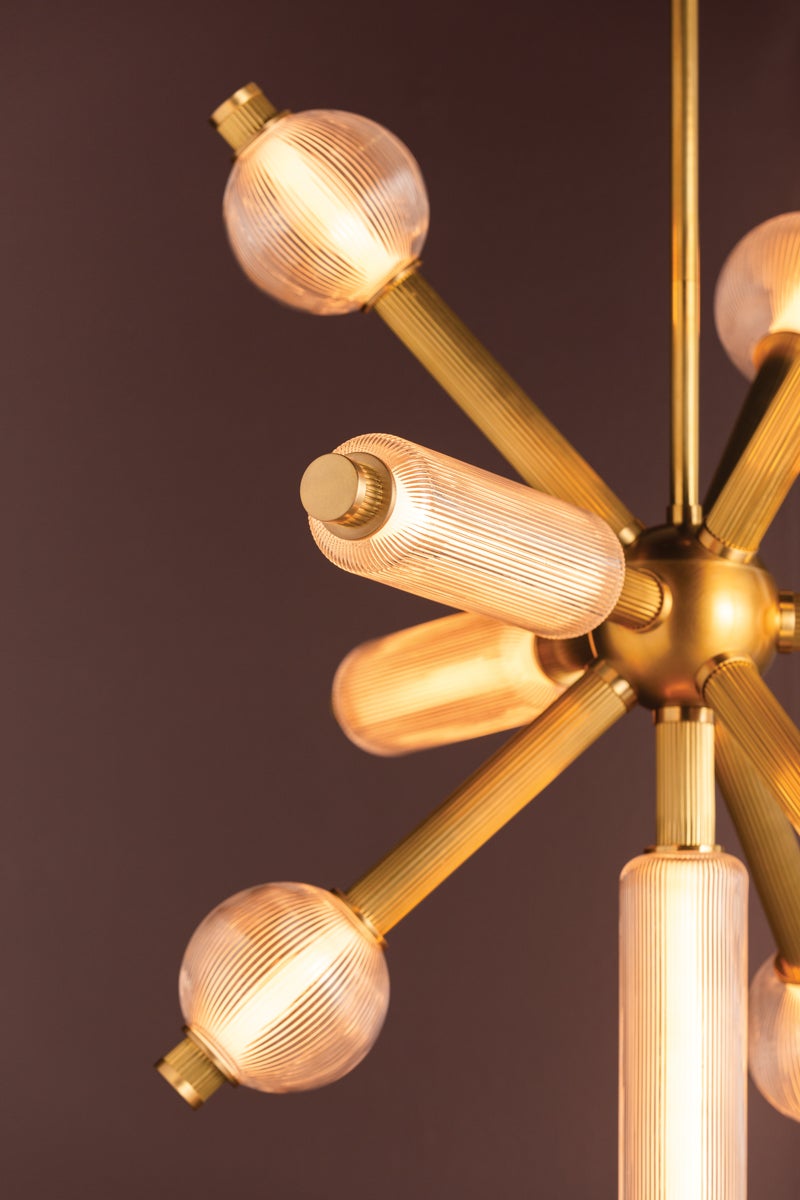 Atom Chandelier Chandelier Corbett Lighting