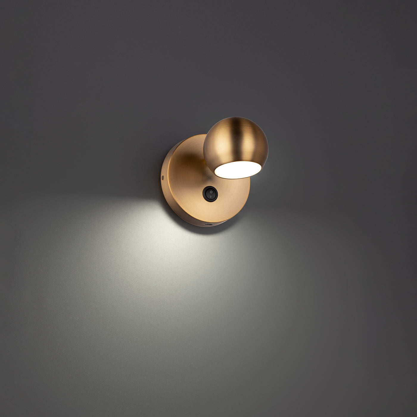 Duplex 1-Light LED Reading Light Wall Sconce WAC Lighting