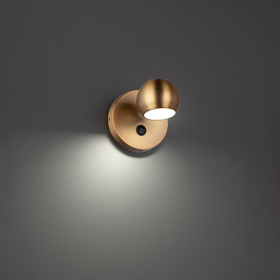 Duplex 1-Light LED Reading Light Wall Sconce WAC Lighting