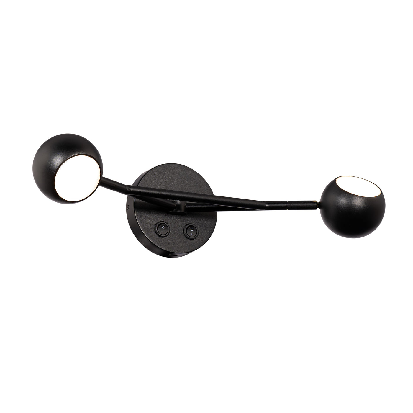 Duplex 2-Light LED Reading Light Wall Sconce WAC Lighting
