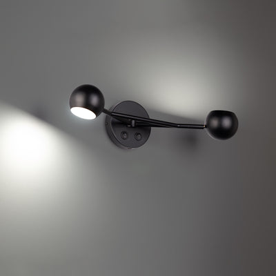 Duplex 2-Light LED Reading Light Wall Sconce WAC Lighting
