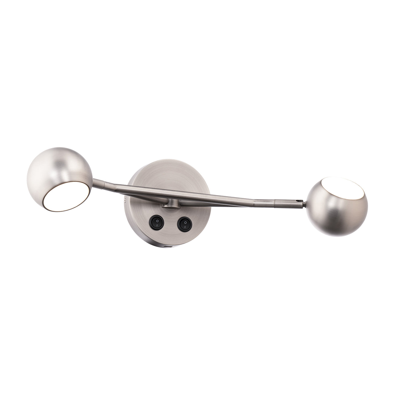 Duplex 2-Light LED Reading Light Wall Sconce WAC Lighting
