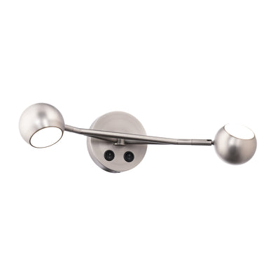 Duplex 2-Light LED Reading Light Wall Sconce WAC Lighting