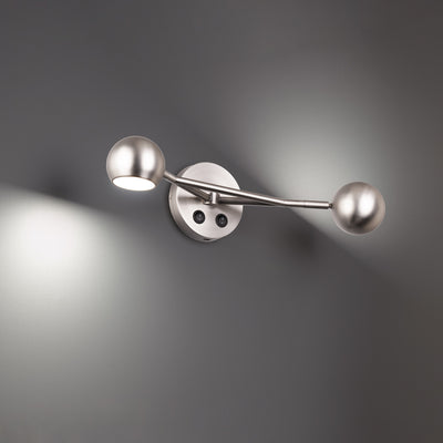 Duplex 2-Light LED Reading Light Wall Sconce WAC Lighting