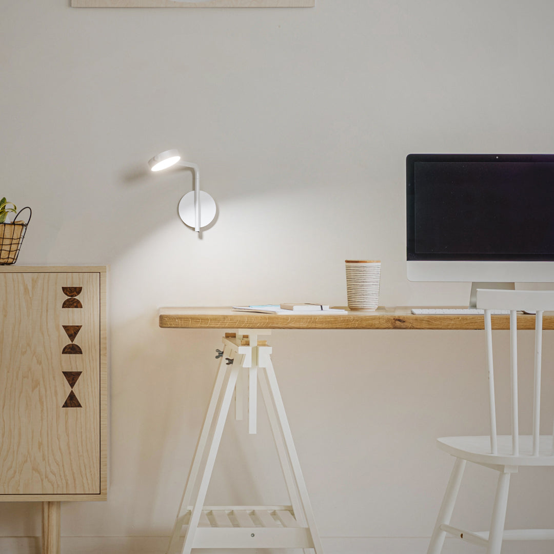 Elbo LED Reading Light Wall Sconce WAC Lighting