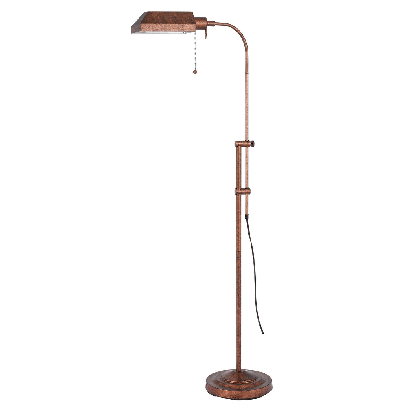 100W Pharmacy Floor Lamp W/Adjust Pole