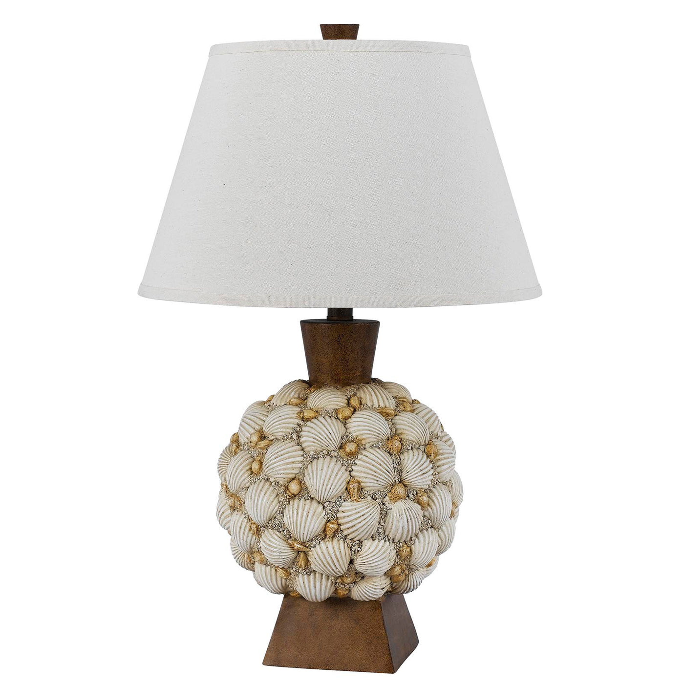 150W Seashell Resin Table Lamp